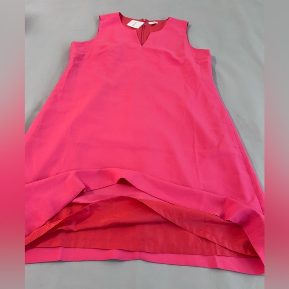 J Crew Resume Dress Linen Blend Pink  Sheath Mini Office Work‎ Sz 14 NWT - Picture 10 of 11